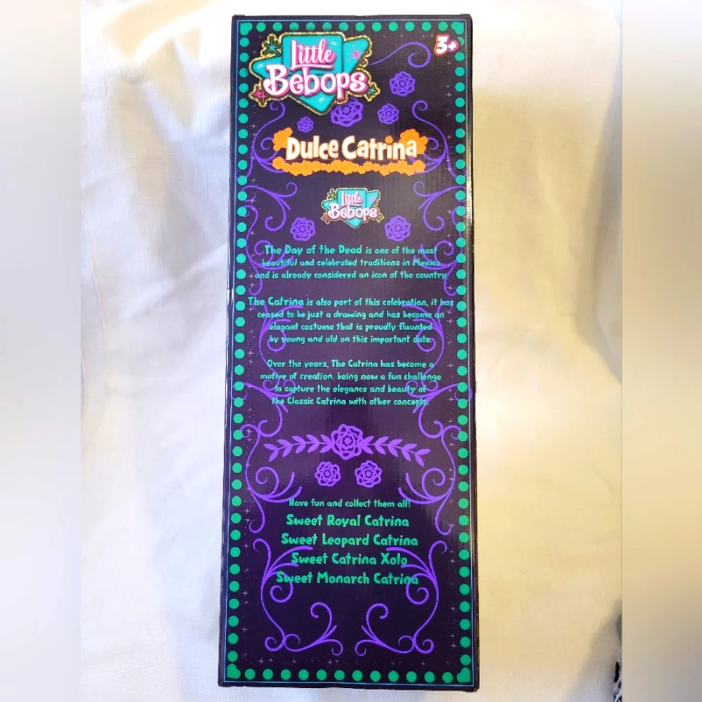 New Dulce Catrina Doll. Beautiful Dia De Los Muertos Doll in Cute Decorated Box